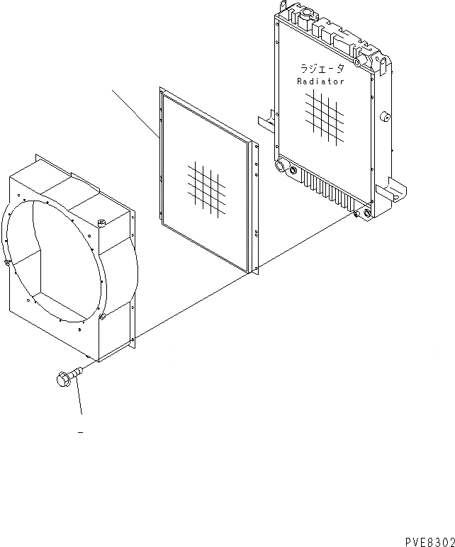 Схема запчастей Komatsu WA180-3 - РАДИАТОР (СЕРДЦЕВИНА ПРОТЕКТОР) (ЗАПЫЛЕНН МЕСТН.)(№7-) СИСТЕМА ОХЛАЖДЕНИЯ