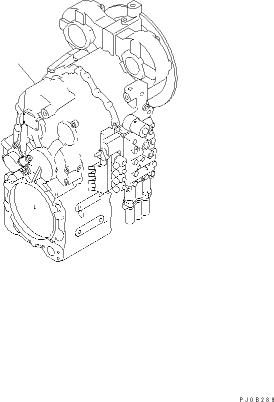 Схема запчастей Komatsu WA180-3 - ТРАНСМИССИЯ (ТРАНСМИССИЯ И АКСЕССУАРЫ) (KOHAG) ТРАНСМИССИЯ