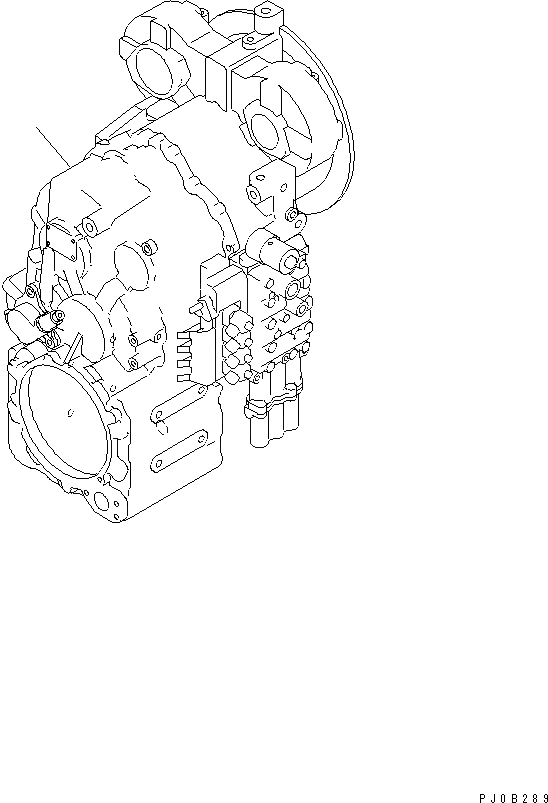 Схема запчастей Komatsu WA180-3 - ТРАНСМИССИЯ (ТРАНСМИССИЯ И АКСЕССУАРЫ) (KOHAG) ТРАНСМИССИЯ