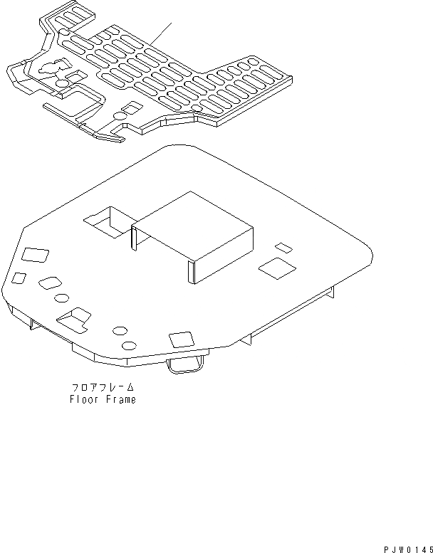 Схема запчастей Komatsu WA200-3 - ПОКРЫТИЕ ПОЛА(С 5-СЕКЦИОНН. УПРАВЛЯЮЩ. КЛАПАН) OPERATIORS ОБСТАНОВКА И СИСТЕМА УПРАВЛЕНИЯ
