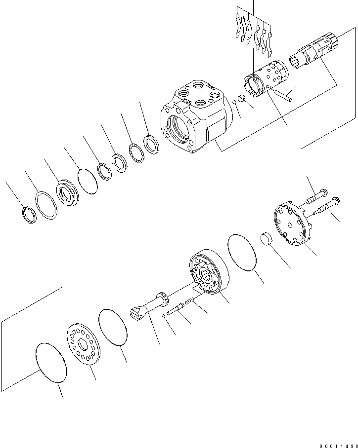 Схема запчастей Komatsu WA200-5-SN - ORBITROL КЛАПАН ОСНОВН. КОМПОНЕНТЫ И РЕМКОМПЛЕКТЫ