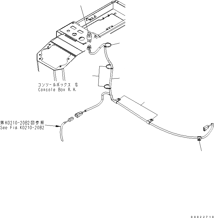 Схема запчастей Komatsu WA200-5-SS - СОЕДИНИТ. УСТР-ВО Э/ПРОВОДКА КАБИНА ОПЕРАТОРА И СИСТЕМА УПРАВЛЕНИЯ
