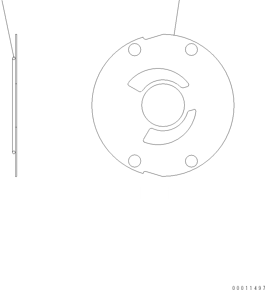 Схема запчастей Komatsu WA200-5 - НАСОС (/) Y ОСНОВН. КОМПОНЕНТЫ И РЕМКОМПЛЕКТЫ
