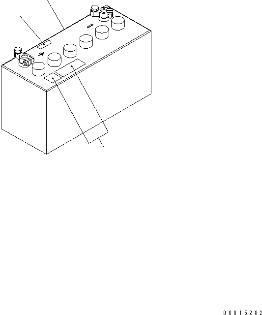 Схема запчастей Komatsu WA200L-5 - АККУМУЛЯТОР ЭЛЕКТРИКА