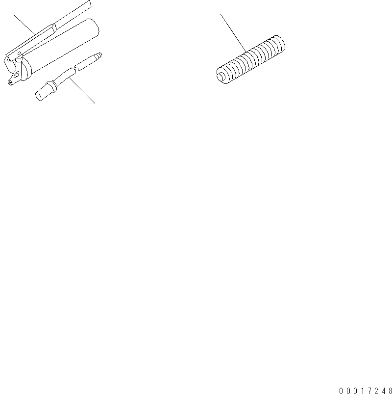 Схема запчастей Komatsu WA200PT-5 - ИНСТРУМЕНТ V АКСЕССУАРЫ И ИНСТРУМЕНТ