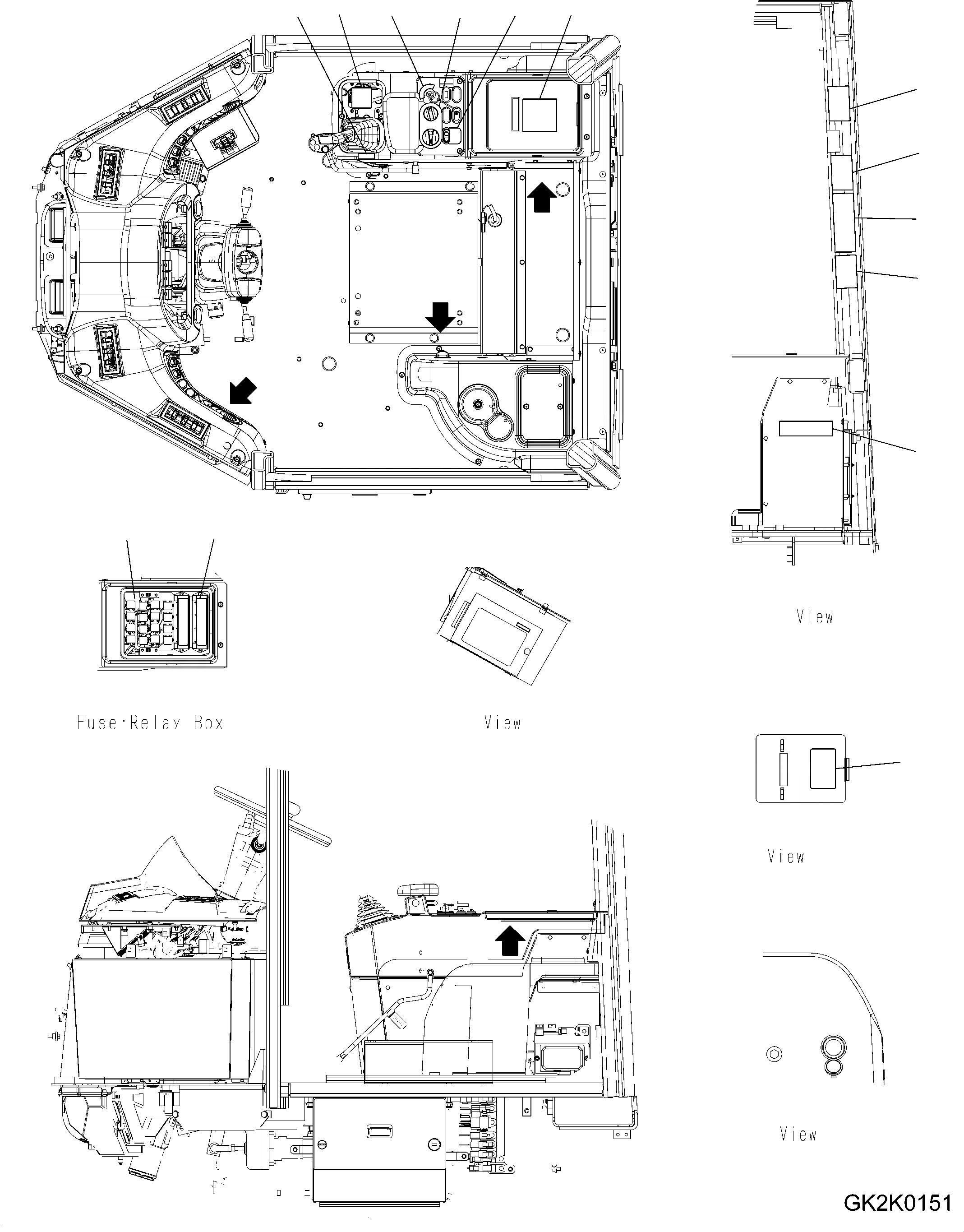 Схема запчастей Komatsu WA200PZ-6 - МАРКИРОВКА (COMMON ЧАСТИ) (/) U МАРКИРОВКА