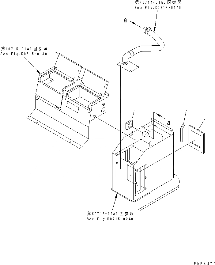 Схема запчастей Komatsu WA250-3-SN - КОНДИЦ. ВОЗДУХА И ОБОГРЕВАТЕЛЬ. КРЫШКА(/) (ЛЕВ. КОНСОЛЬН. БЛОК) КАБИНА ОПЕРАТОРА И СИСТЕМА УПРАВЛЕНИЯ