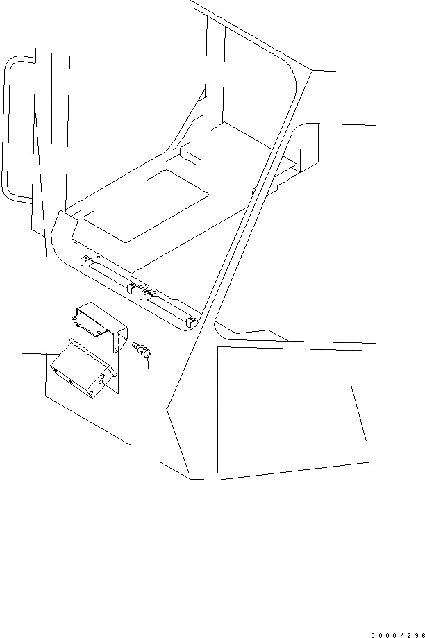Схема запчастей Komatsu WA250-3-SN - РАДИО (ДЛЯ PERSONS КАБИНА) КАБИНА ОПЕРАТОРА И СИСТЕМА УПРАВЛЕНИЯ