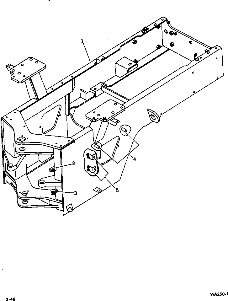 Схема запчастей Komatsu WA250-1 - НАКАЧИВАНИЕ ШИН КОМПЛЕКТ (/) ВЕДУЩ. ВАЛ¤ ДИФФЕРЕНЦ. И КОЛЕСА