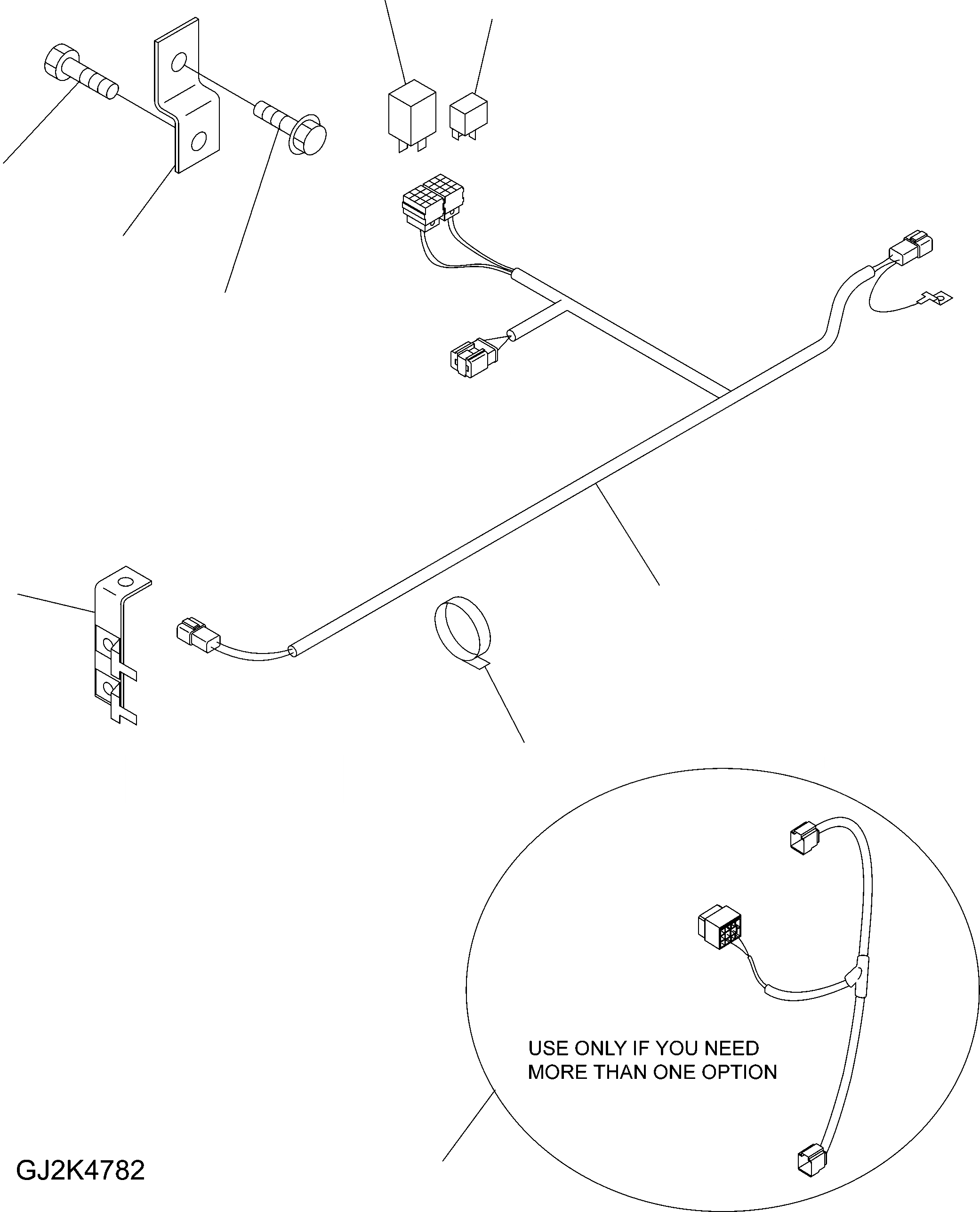Схема запчастей Komatsu WA250-5 - РЫХЛИТЕЛЬ ЗУБЬЯЗАЩИТН. ПЛАСТИНА Э/ПРОВОДКА E ЭЛЕКТРИКА