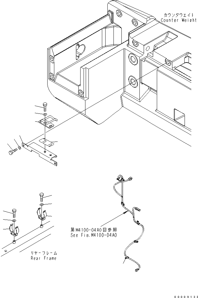 Схема запчастей Komatsu WA250L-5 - КАПОТ (КРЫШКАAND STRIKER) ЧАСТИ КОРПУСА
