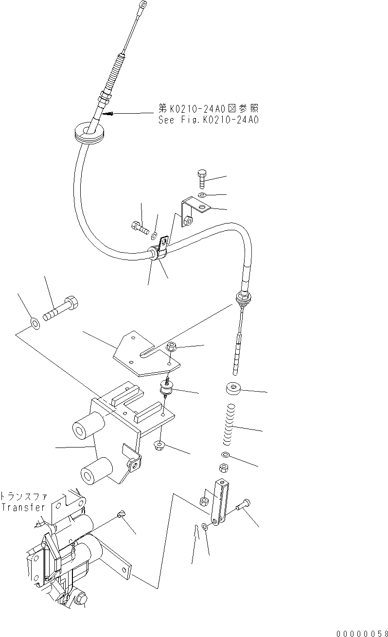 Схема запчастей Komatsu WA250PT-5 - СТОЯНОЧНЫЙ ТОРМОЗ УПРАВЛ-Е F ТРАНСМИССИЯ