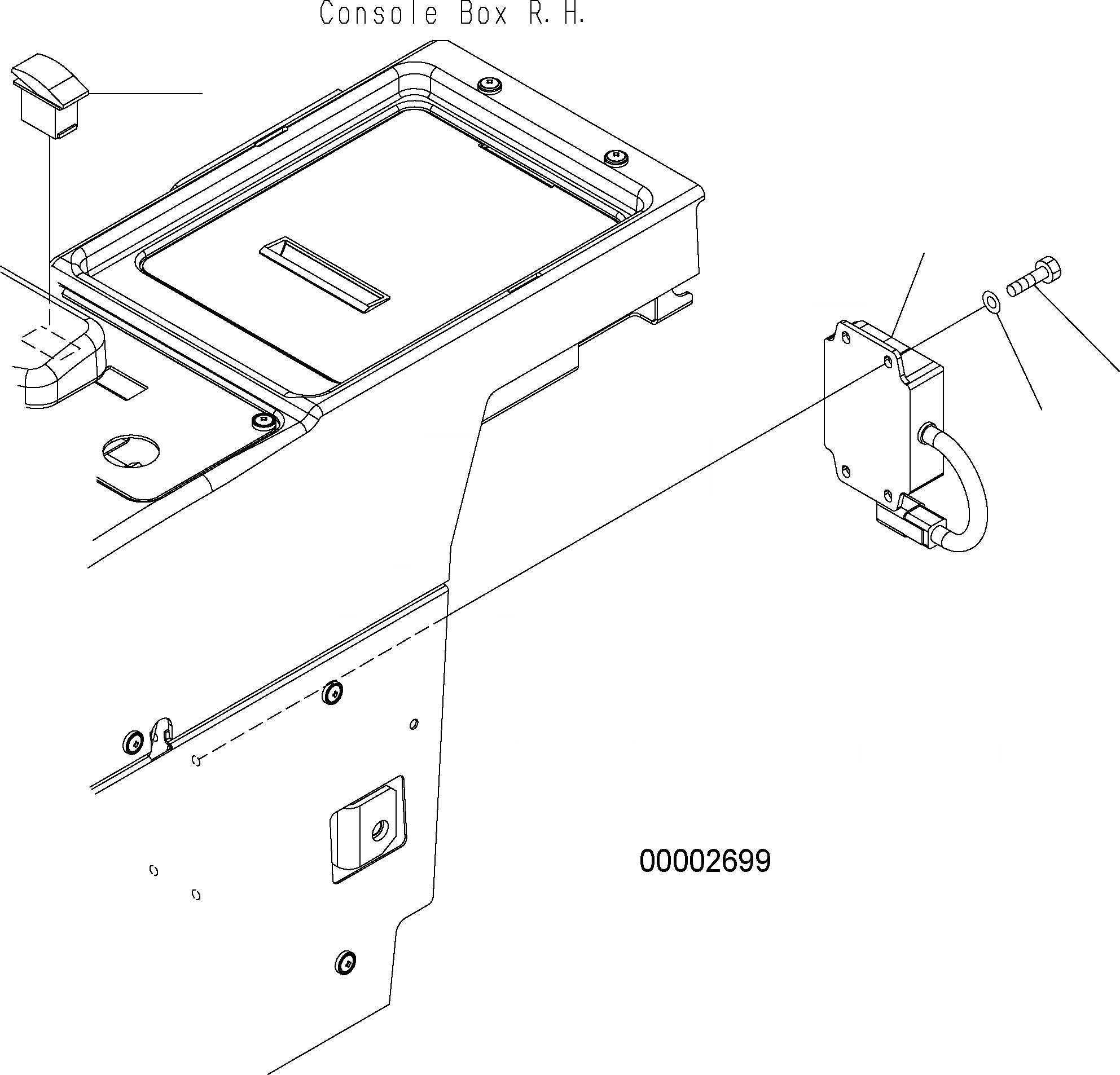 Схема запчастей Komatsu WA250PZ-5 - ПОЛ (КОНТРОЛЛЕР ECSS) K OPERATORS ОБСТАНОВКА И СИСТЕМА УПРАВЛЕНИЯ