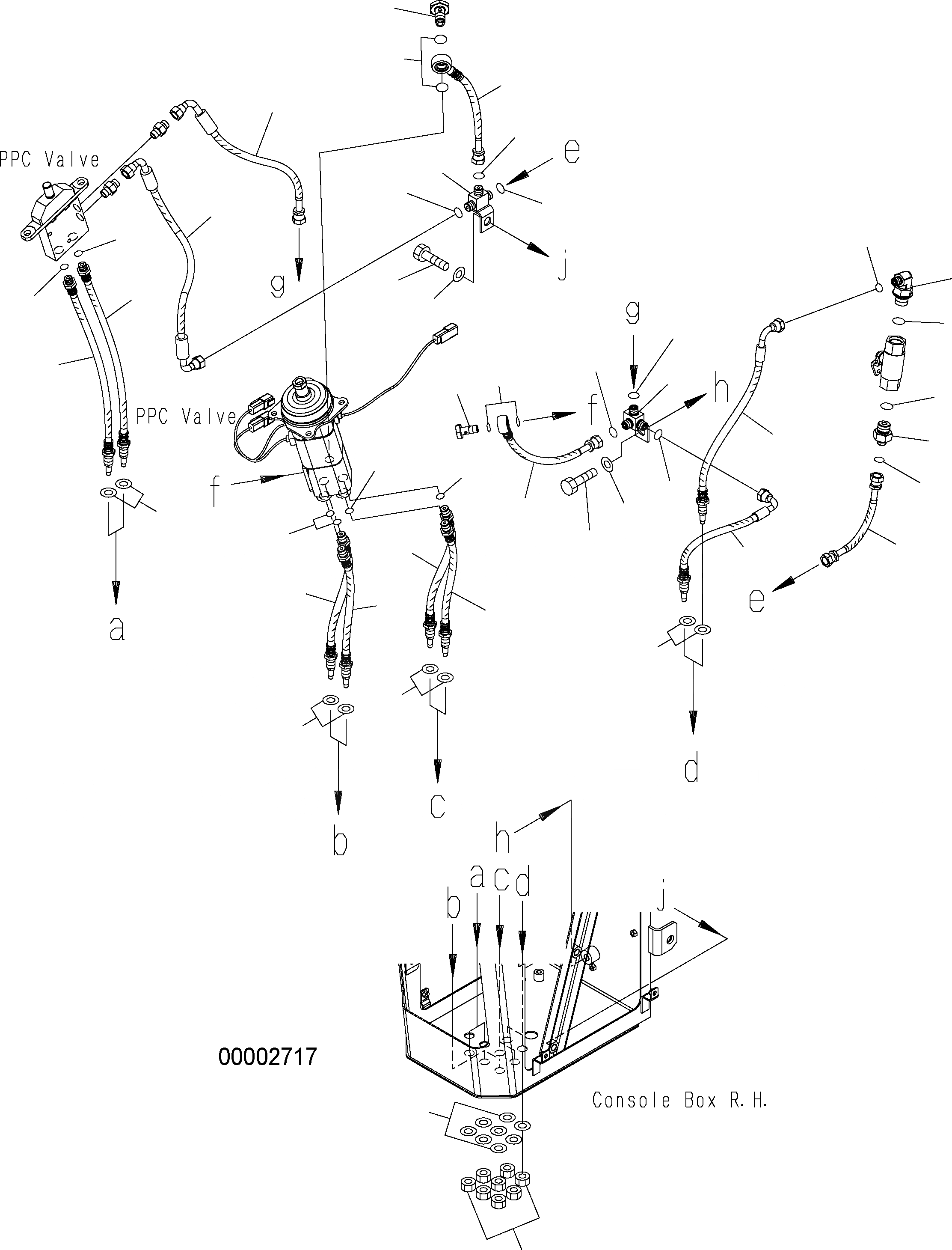 Схема запчастей Komatsu WA250PZ-5 - ПОЛ (УПРАВЛЕНИЕ ПОГРУЗКОЙ) (/) (ШЛАНГИ) (MFL 3-Х СЕКЦИОНН.) K OPERATORS ОБСТАНОВКА И СИСТЕМА УПРАВЛЕНИЯ
