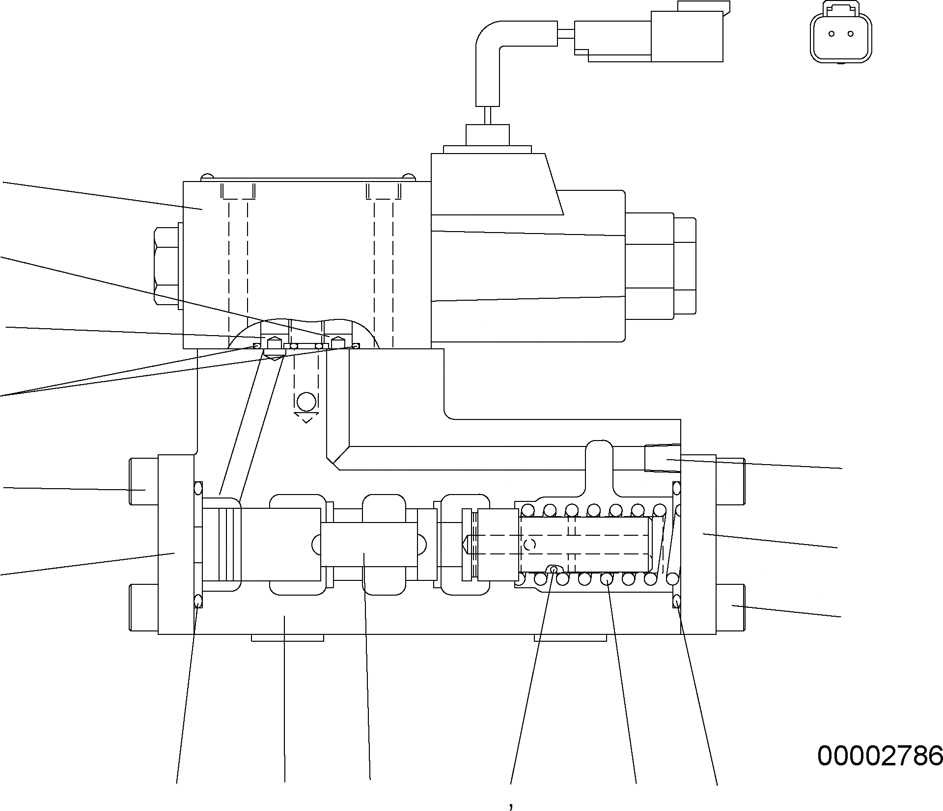 Схема запчастей Komatsu WA250PZ-5 - СОЛЕНОИДНЫЙ КЛАПАН (/) Y ОСНОВН. КОМПОНЕНТЫ И РЕМКОМПЛЕКТЫ