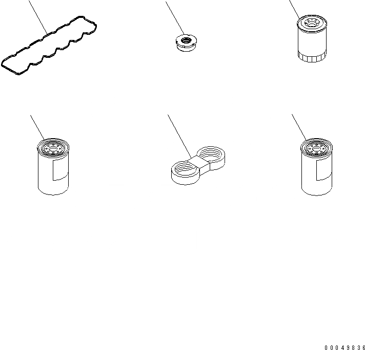 Схема запчастей Komatsu WA250PZ-6 - ЗАП. ЧАСТИ (ДЛЯ ГЕНЕРАТОРА 90А)(ESN 98-) AA ДВИГАТЕЛЬ
