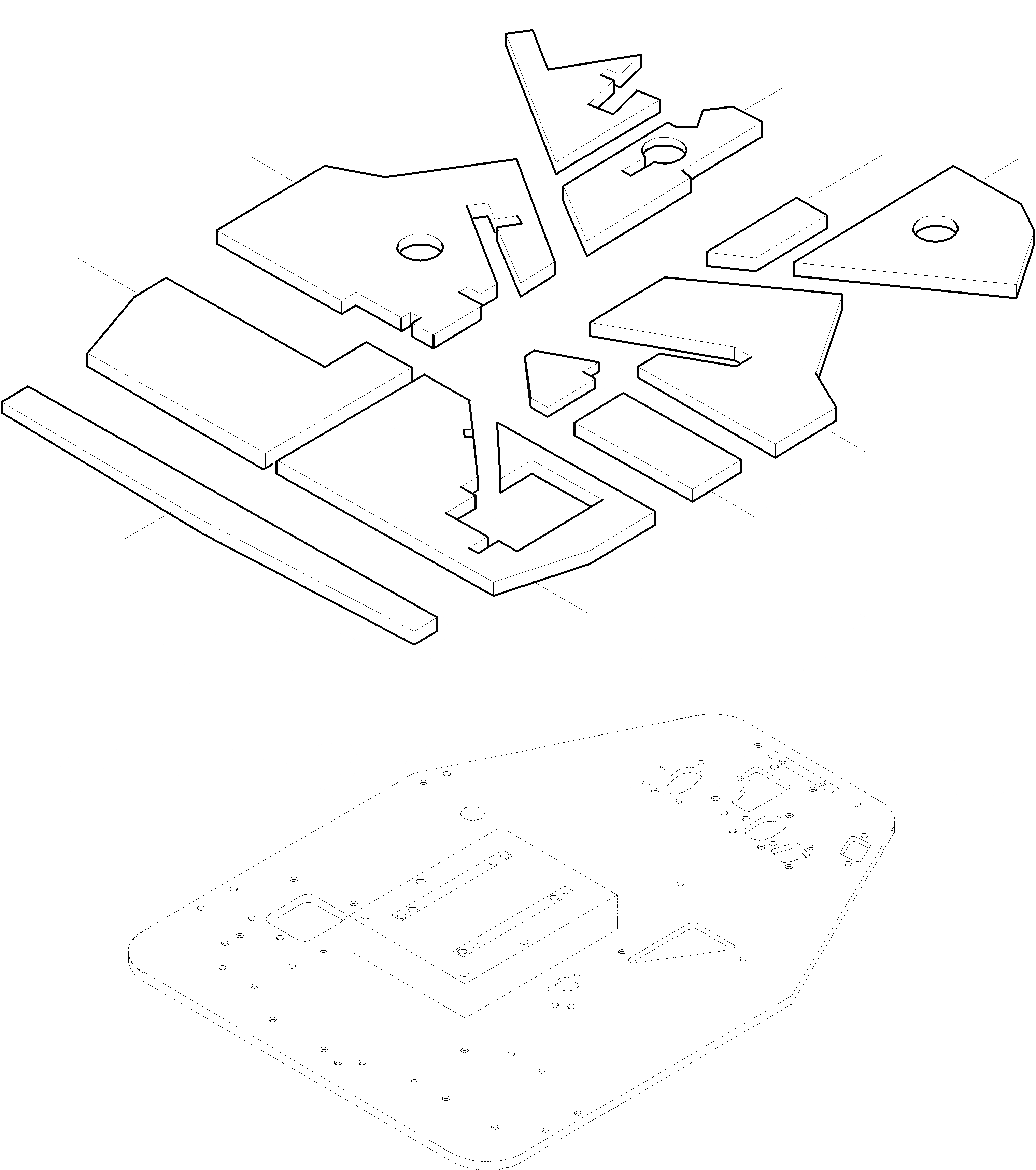 Схема запчастей Komatsu WA270-3 active - SOUNDЗАЩИТА, ПЛАТФОРМА ПРИВОДRS КАБИНА