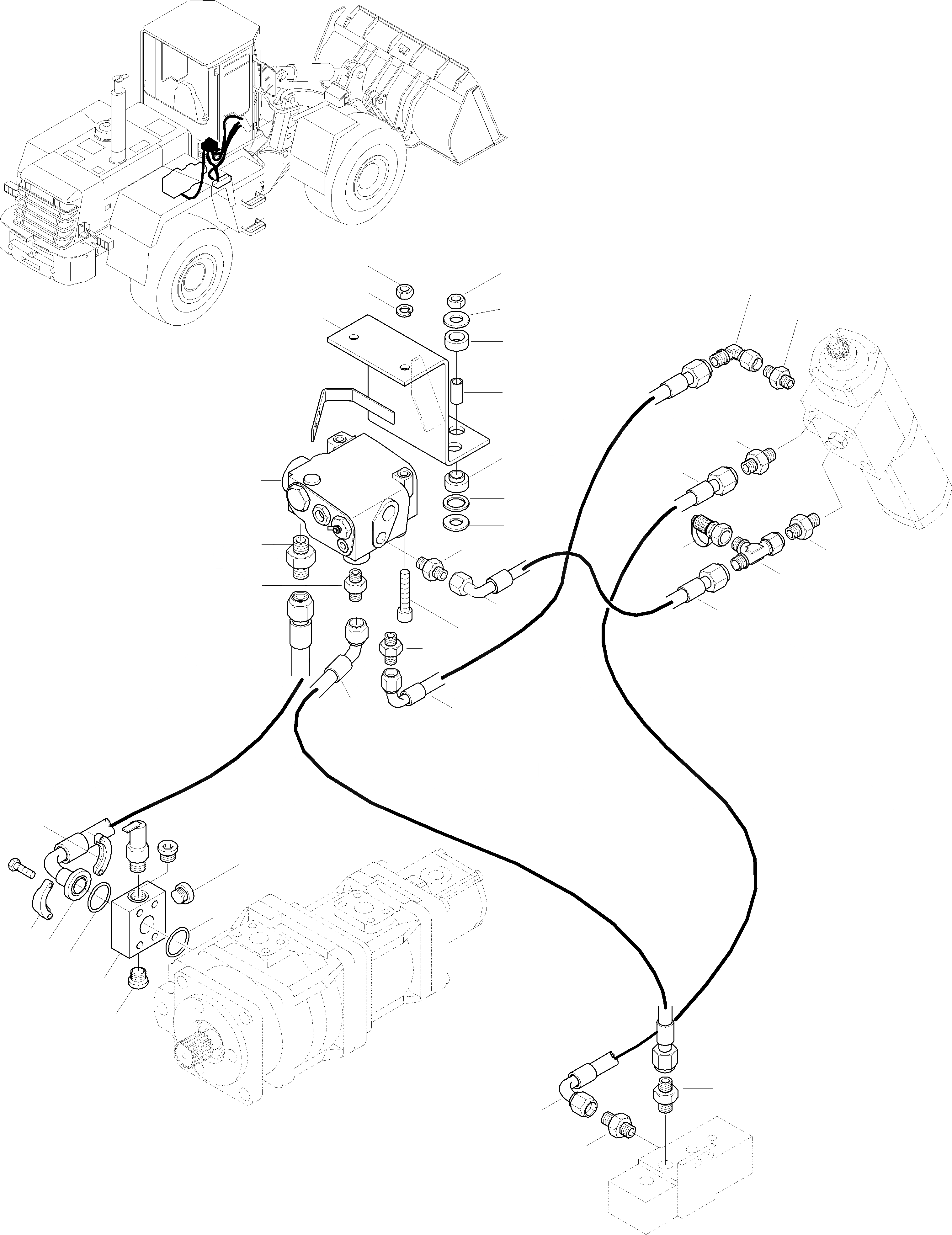 Схема запчастей Komatsu WA270-3 active - РУЛЕВ. УПРАВЛЕНИЕ, ТРУБЫS 7 РУЛЕВ. УПРАВЛЕНИЕ