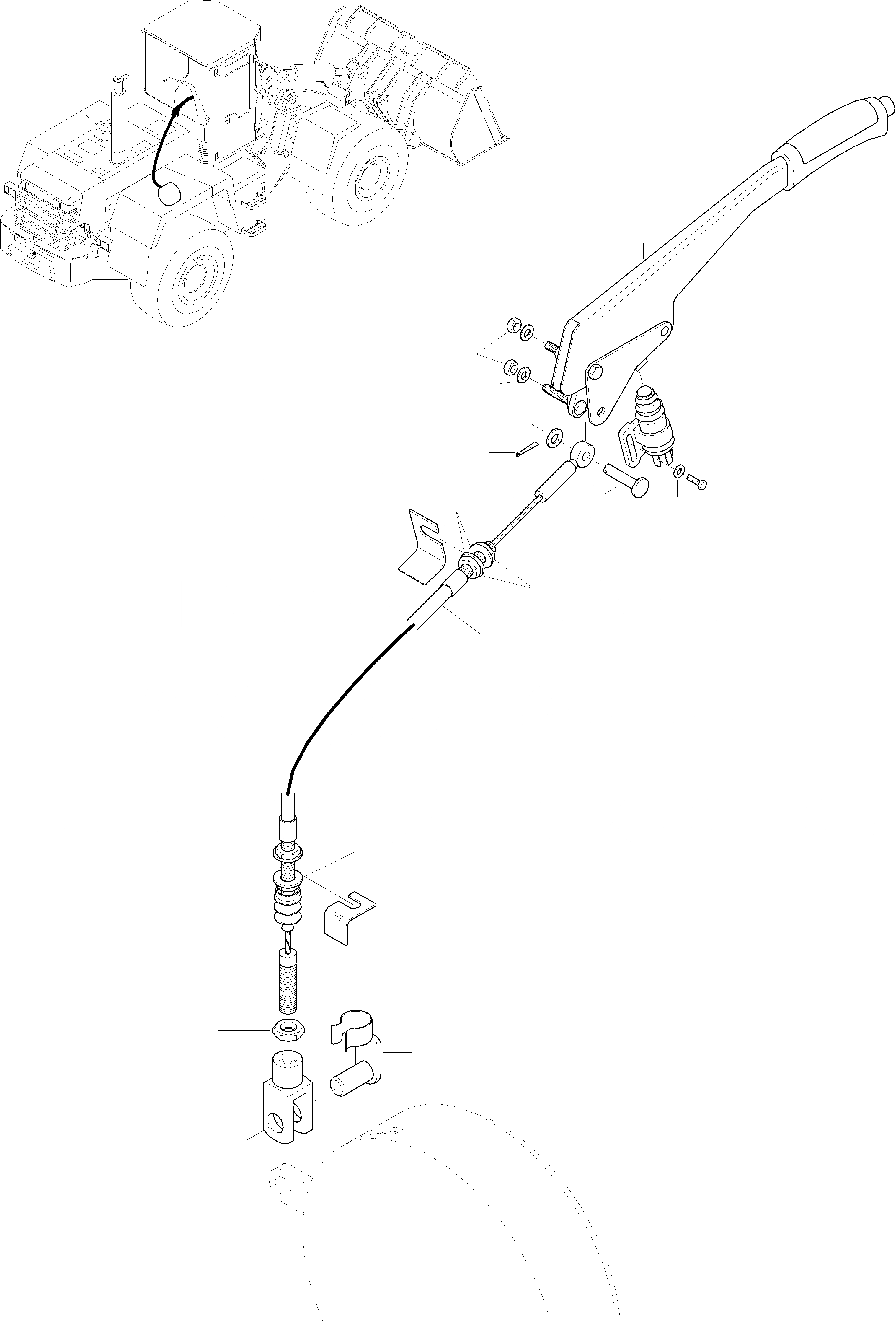 Схема запчастей Komatsu WA270PT-3 active - HAND ТОРМОЗ. И OPERATING ASSEMBLY 9 ТОРМОЗ. СИСТЕМА