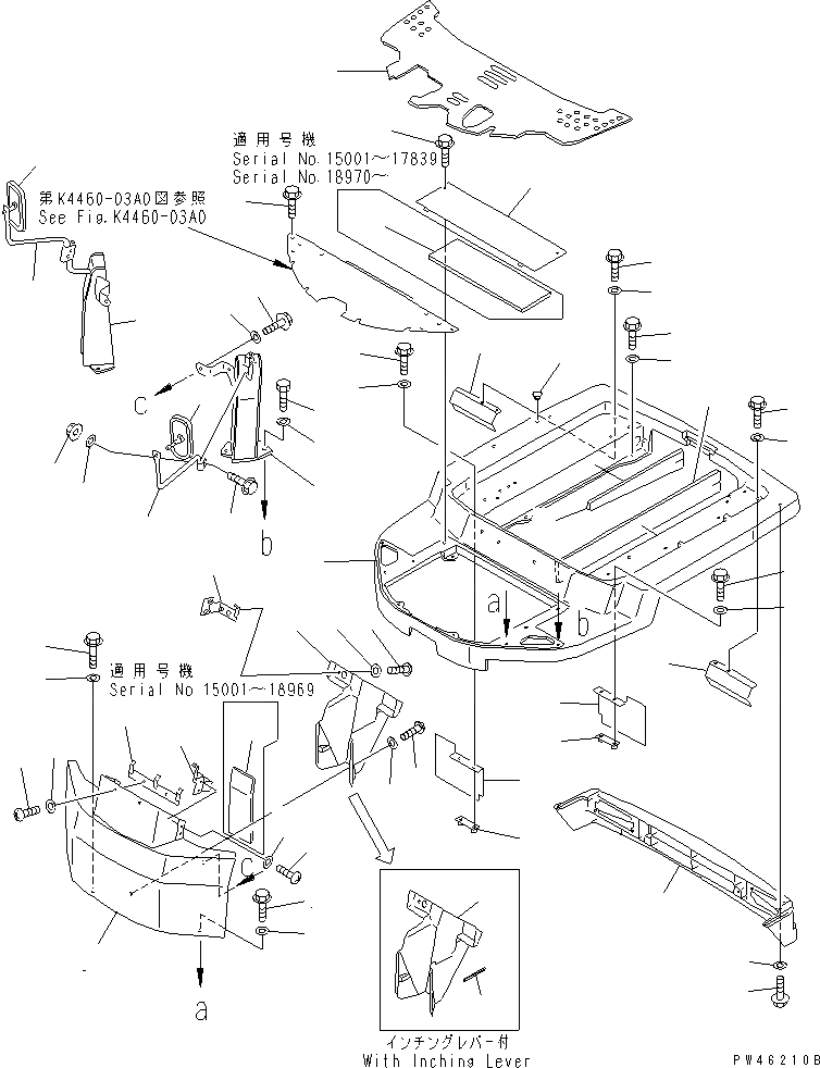 Схема запчастей Komatsu WA30-5 - ОСНОВН. КОНСТРУКЦИЯ (БЕЗ НАВЕС И КАБИНА)(№-899) КАБИНА ОПЕРАТОРА И СИСТЕМА УПРАВЛЕНИЯ
