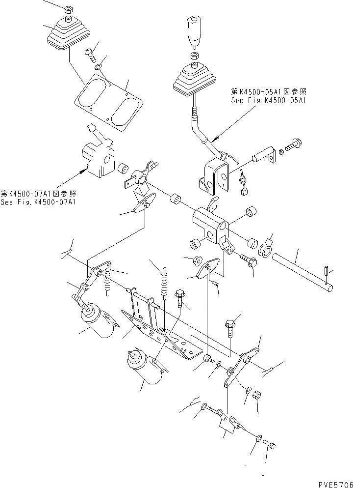Схема запчастей Komatsu WA300-3A - УПРАВЛЕНИЕ ПОГРУЗКОЙ (СОЛЕНОИД И КОМПОНЕНТЫ) (MONO РЫЧАГ И ДОПОЛН. 2-Х СЕКЦИОНН. КЛАПАН)(№-9) КАБИНА ОПЕРАТОРА И СИСТЕМА УПРАВЛЕНИЯ
