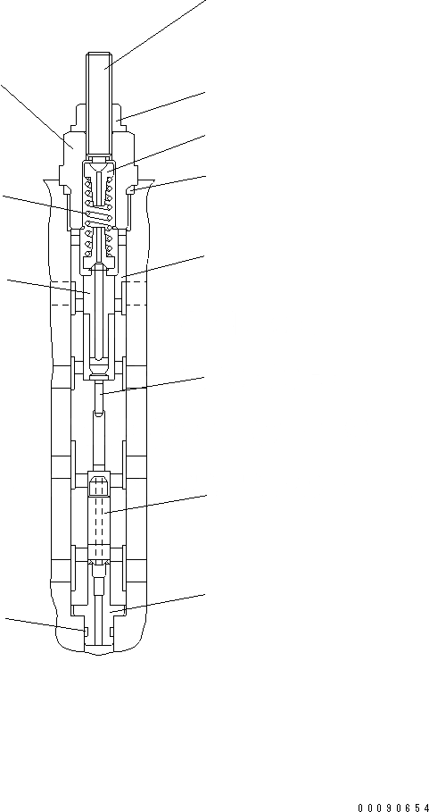 Схема запчастей Komatsu WA320-5 - НАСОС (7/7)(№87-) ОСНОВН. КОМПОНЕНТЫ И РЕМКОМПЛЕКТЫ