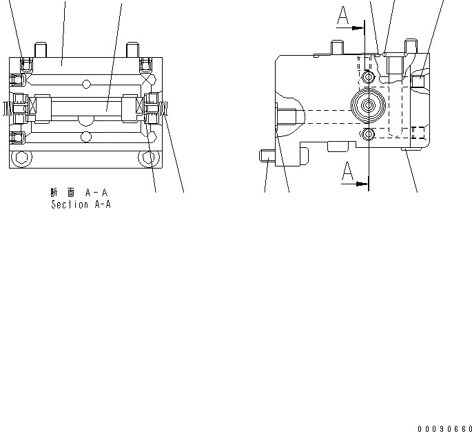 Схема запчастей Komatsu WA320-5 - НАСОС (/7)(№87-) ОСНОВН. КОМПОНЕНТЫ И РЕМКОМПЛЕКТЫ