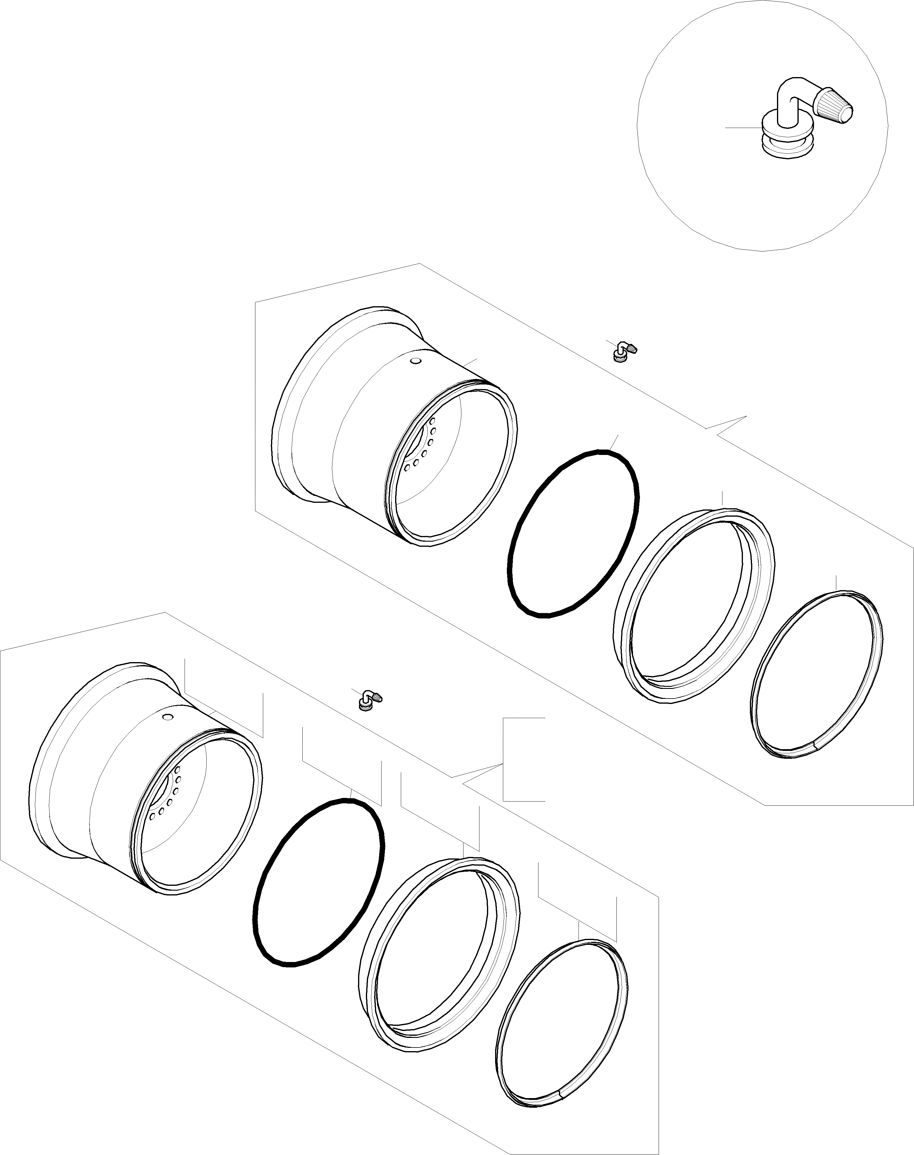 Схема запчастей Komatsu WA320-3 - DISC КОЛЕСА DISC КОЛЕСА, ЦЕПЬ