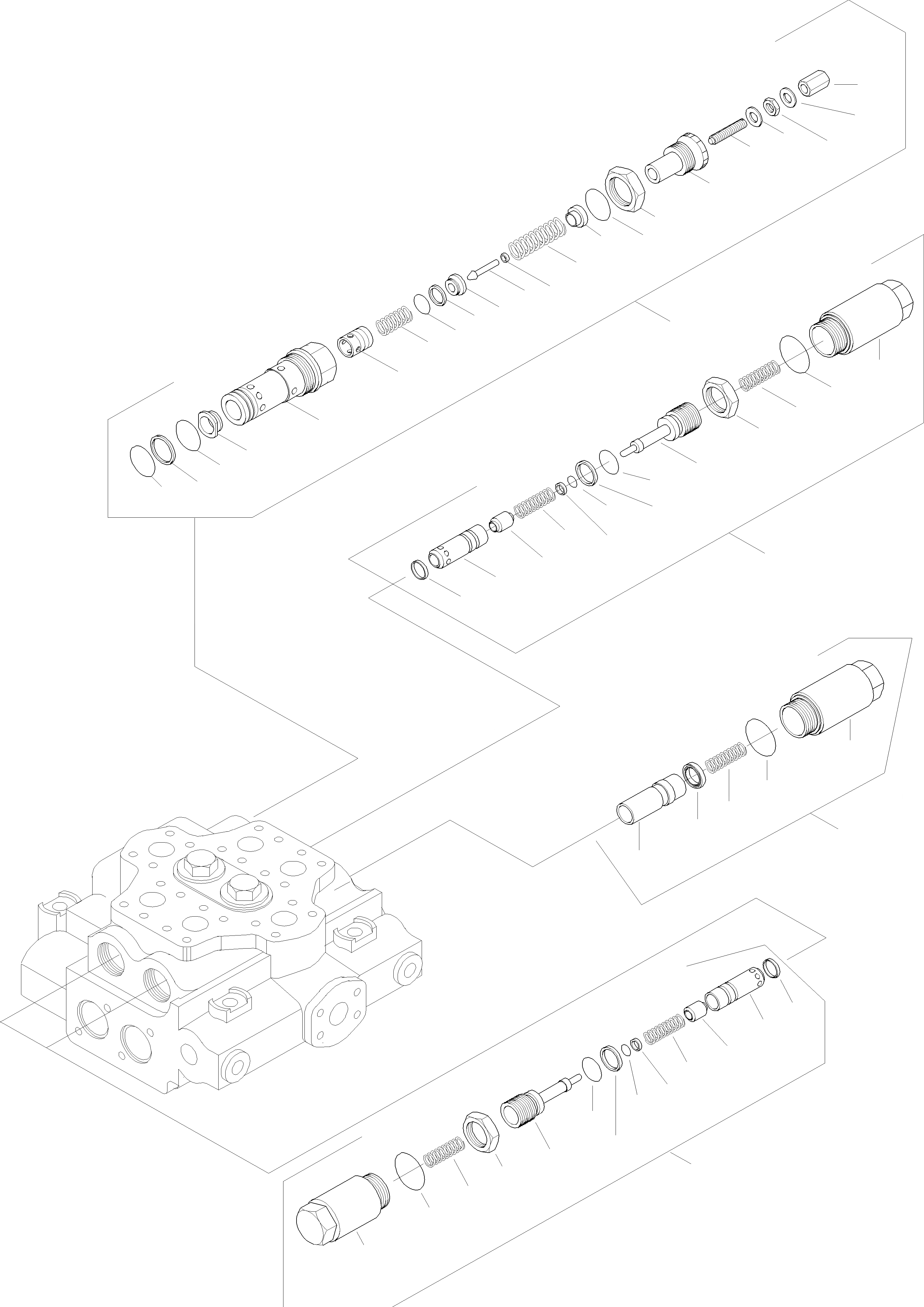 Схема запчастей Komatsu WA320-3 - УПРАВЛЯЮЩ. КЛАПАН, TWO WAYS УПРАВЛЯЮЩ. КЛАПАН, TWO WAYS