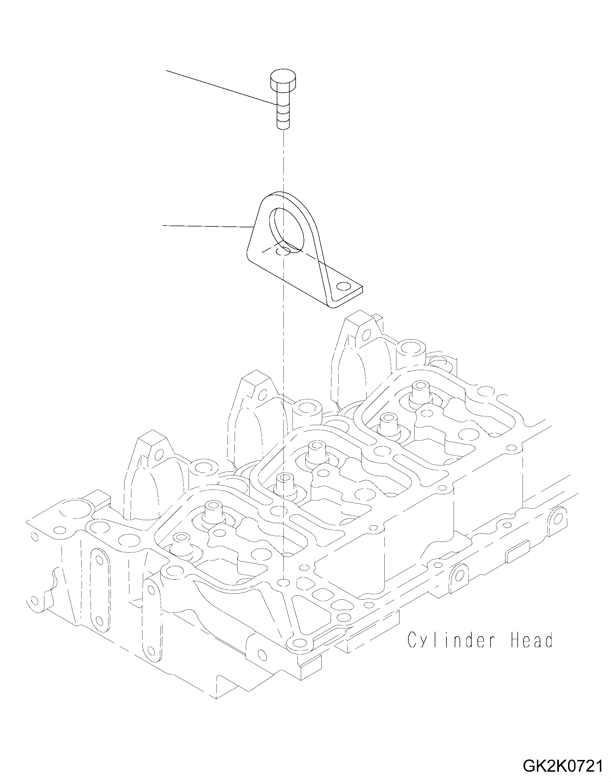 Схема запчастей Komatsu WA320-5 - ПЕРЕДН. ПОДВЕСН. КРОНШТЕЙН AA ДВИГАТЕЛЬ