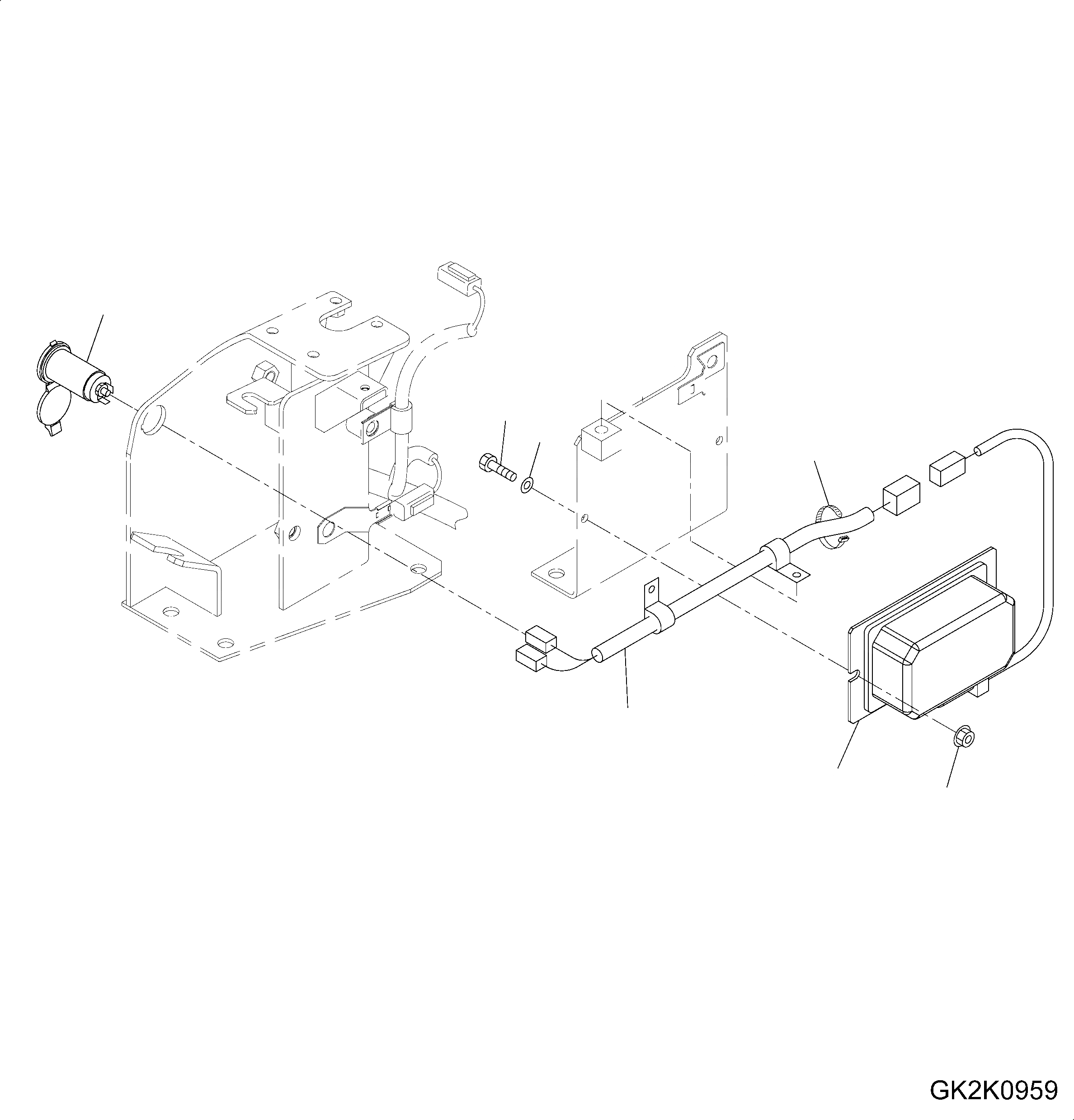 Схема запчастей Komatsu WA320-5 - CONVERTER (V) K OPERATORґS ОБСТАНОВКА И СИСТЕМА УПРАВЛЕНИЯ