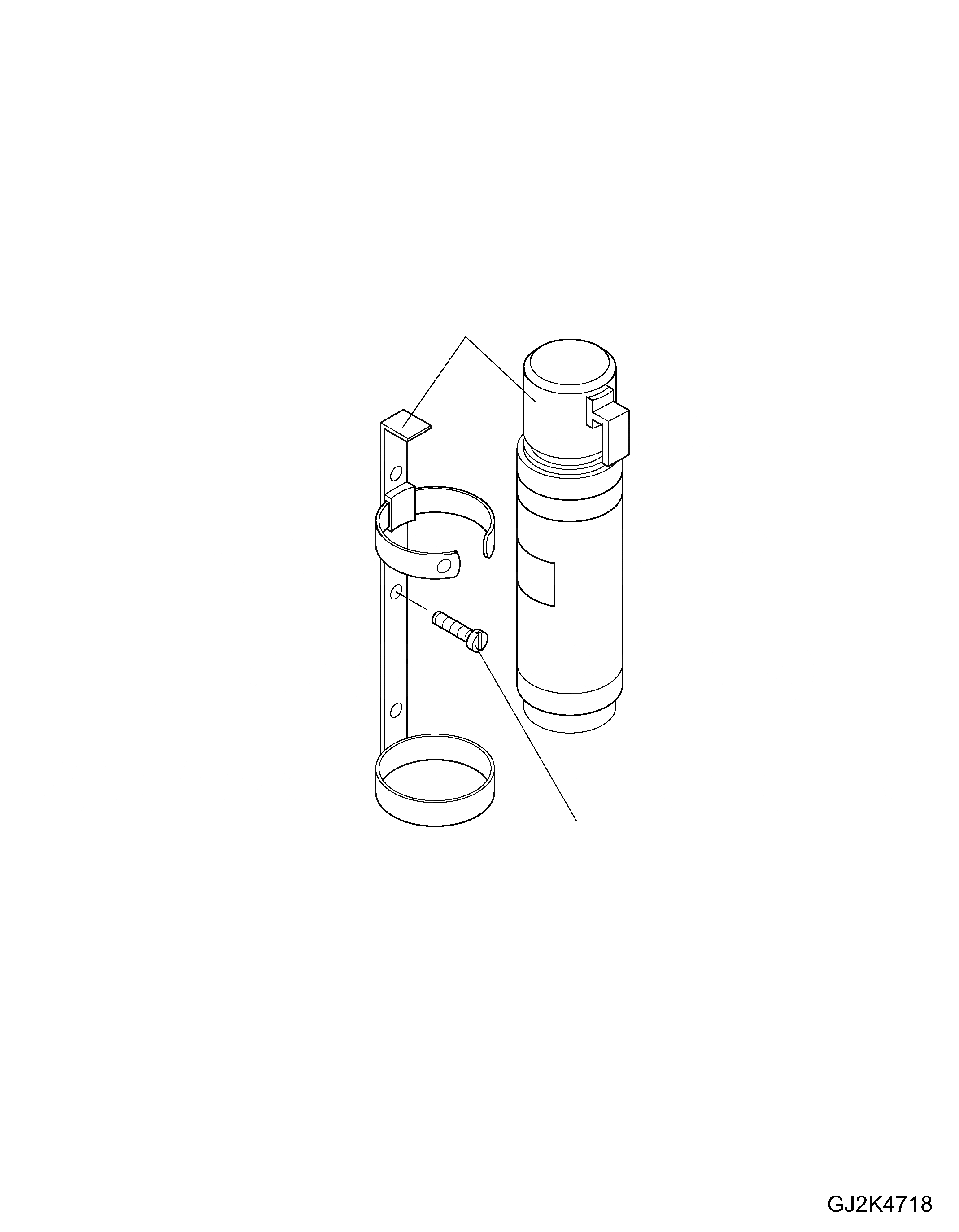 Схема запчастей Komatsu WA320-5 - ОГНЕТУШИТЕЛЬ V ВСПОМОГ. ЧАСТИ И ИНСТРУМЕНТ