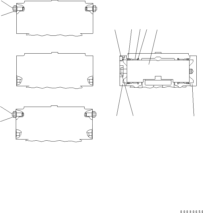 Схема запчастей Komatsu WA320-5 - HYDROSTATIC ТРАНСМИССИЯ (HST) (ВНУТР. ЧАСТИ) (НАСОС) (/7) (SN H8 - H) (SN H - ) Y ОСНОВН. КОМПОНЕНТЫ И РЕМКОМПЛЕКТЫ