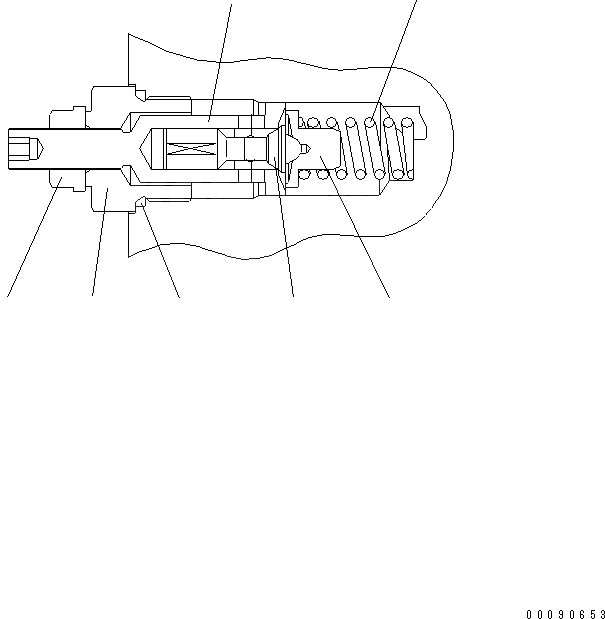 Схема запчастей Komatsu WA320-5 - HYDROSTATIC ТРАНСМИССИЯ (HST) (ВНУТР. ЧАСТИ) (НАСОС) (/7) (SN H8 - H) (SN H - ) Y ОСНОВН. КОМПОНЕНТЫ И РЕМКОМПЛЕКТЫ
