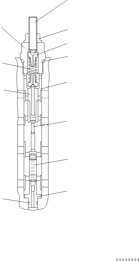 Схема запчастей Komatsu WA320-5 - HYDROSTATIC ТРАНСМИССИЯ (HST) (ВНУТР. ЧАСТИ) (НАСОС) (7/7) (SN H8 - H) (SN H - ) Y ОСНОВН. КОМПОНЕНТЫ И РЕМКОМПЛЕКТЫ