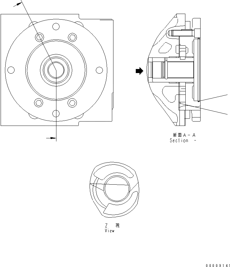 Схема запчастей Komatsu WA320-5 - HYDROSTATIC ТРАНСМИССИЯ (HST) (ВНУТР. ЧАСТИ) (НАСОС) (9/) (SN H - H7) (SN H7 - H) Y ОСНОВН. КОМПОНЕНТЫ И РЕМКОМПЛЕКТЫ