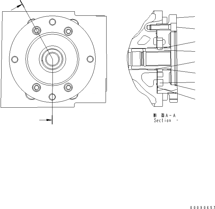Схема запчастей Komatsu WA320-5 - HYDROSTATIC ТРАНСМИССИЯ (HST) (ВНУТР. ЧАСТИ) (НАСОС) (/7) (SN H8 - H) (SN H - ) Y ОСНОВН. КОМПОНЕНТЫ И РЕМКОМПЛЕКТЫ