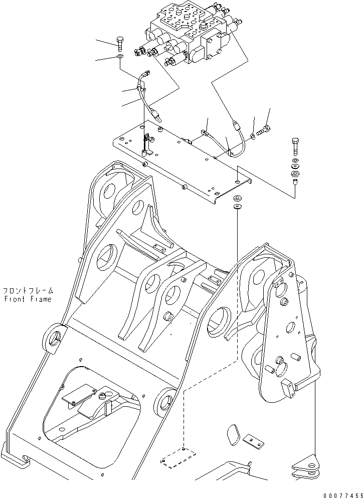 Схема запчастей Komatsu WA320PZ-6 - ГИДР. БАК. (ГИДРОЛИНИЯ И ЭЛЕМЕНТЫ КРЕПЛЕНИЯ)(№7-) ГИДРАВЛИКА
