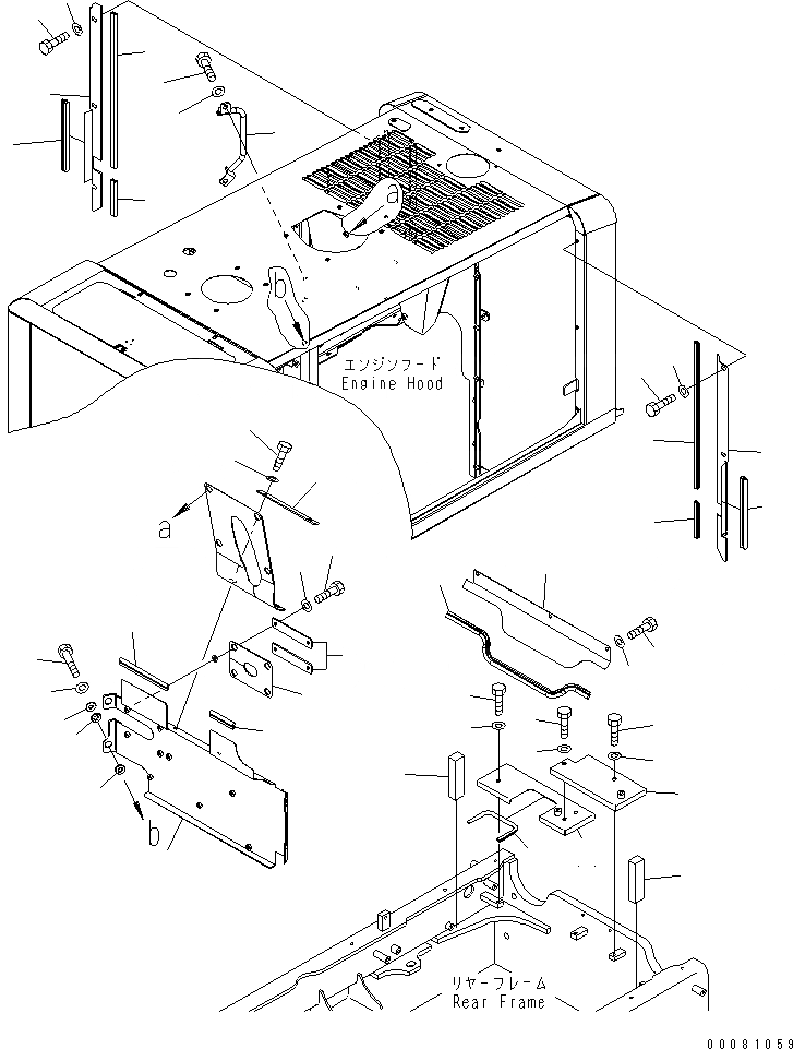 Схема запчастей Komatsu WA320PZ-6 - INCHING УПРАВЛ-Е(№7-) КАБИНА ОПЕРАТОРА И СИСТЕМА УПРАВЛЕНИЯ