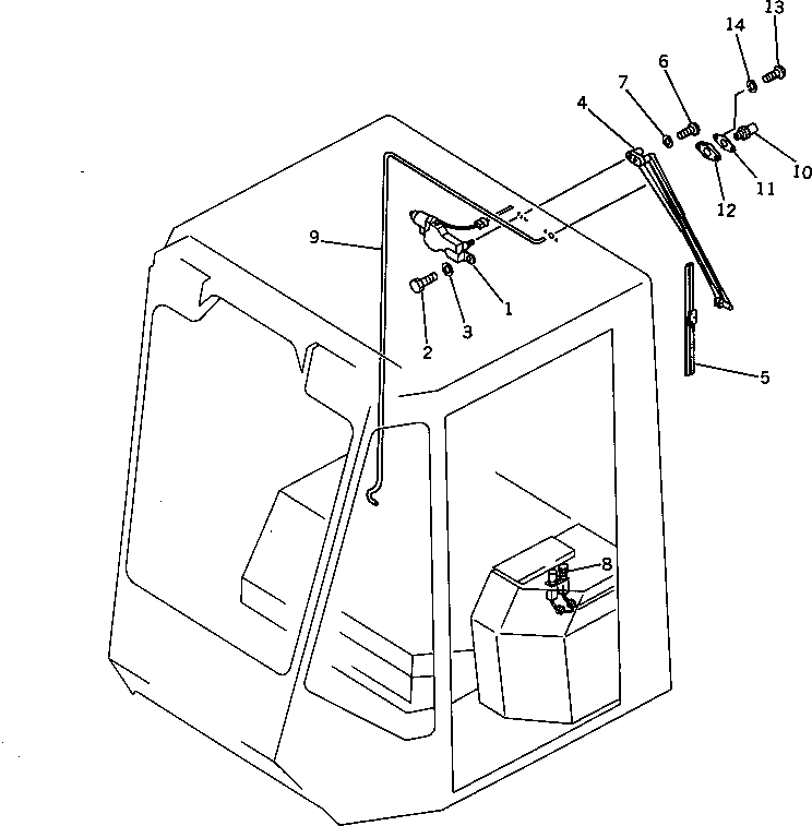 Схема запчастей Komatsu WA350-1 - ТОРМОЗ. МАСЛОПРОВОДЯЩАЯ ЛИНИЯ (БАК - КАМЕРА /)(№-9) ВЕДУЩ. ВАЛ¤ ДИФФЕРЕНЦ. И КОЛЕСА