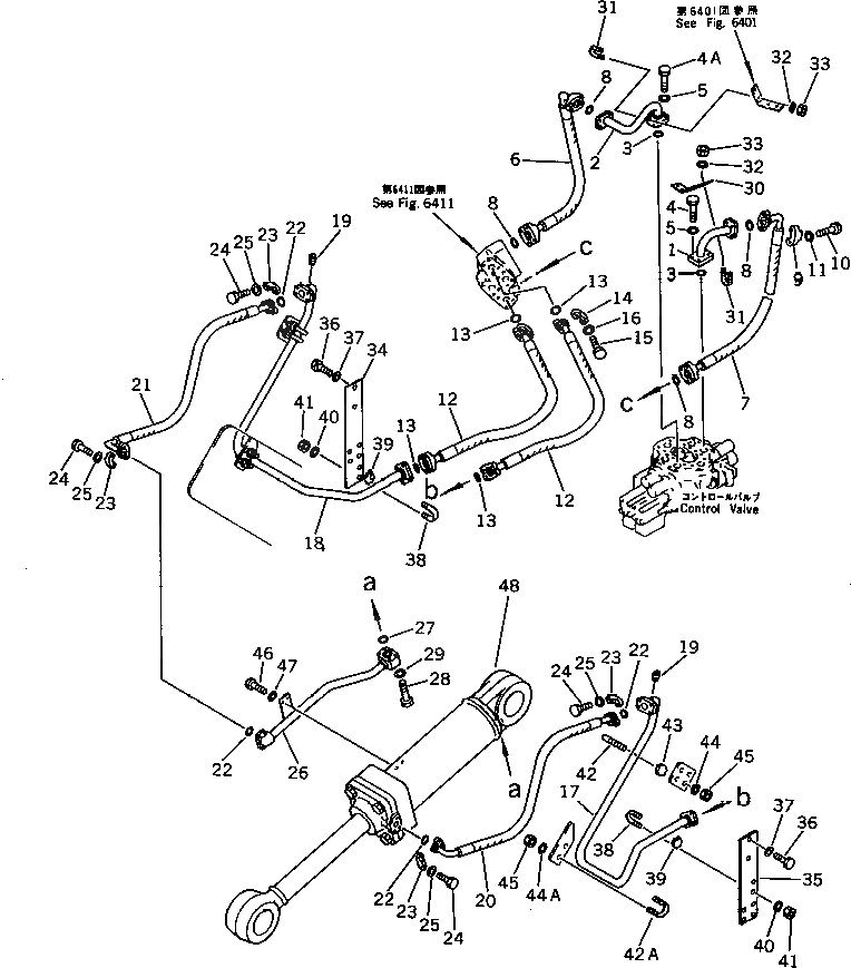 Схема запчастей Komatsu WA350-1 - ЗАЩИТА РАДИАТОРА AND КАПОТ (/) РАМА И ЧАСТИ КОРПУСА