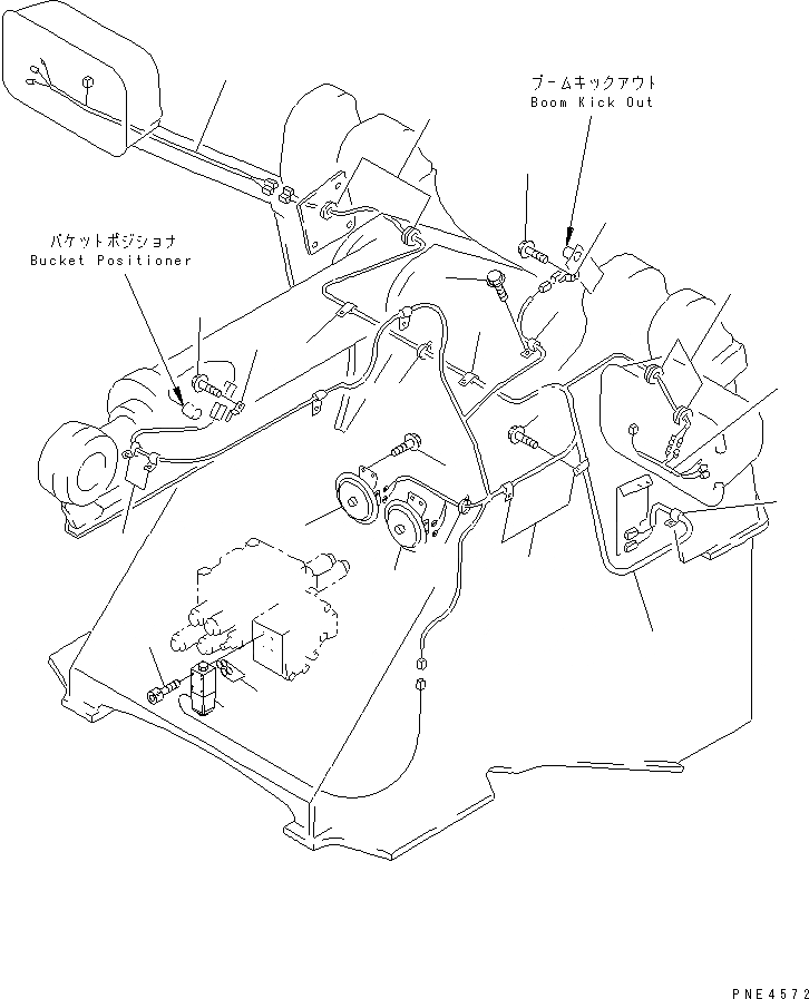 Схема запчастей Komatsu WA350-3-X - ЭЛЕКТРИКА (ПЕРЕДН. РАМА)(№-) КОМПОНЕНТЫ ДВИГАТЕЛЯ И ЭЛЕКТРИКА