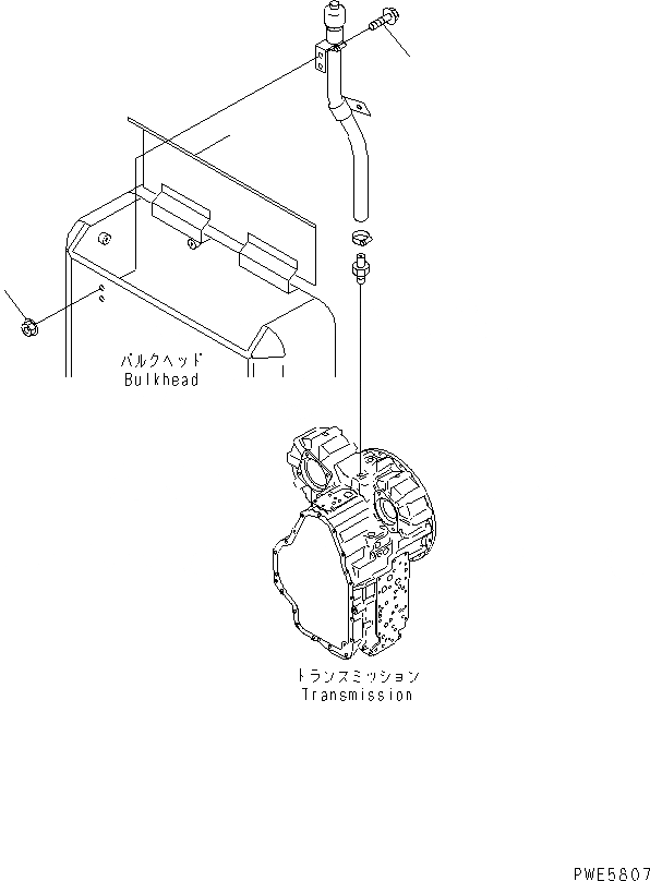 Схема запчастей Komatsu WA350-3A-SN - ГИДРОТРАНСФОРМАТОР И ТРАНСМИССИЯ (САПУН ЭЛЕМЕНТЫ КРЕПЛЕНИЯ)   (СНЕГОУБОРОЧН. СПЕЦ-Я.) ТРАНСМИССИЯ
