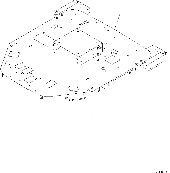 Схема запчастей Komatsu WA350-3A-SN - ПОЛ (ОСНОВН. КОНСТРУКЦИЯ) (С 5-СЕКЦИОНН. УПРАВЛЯЮЩ. КЛАПАН)(№-) КАБИНА ОПЕРАТОРА И СИСТЕМА УПРАВЛЕНИЯ