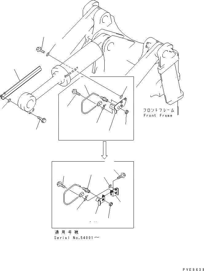 Схема запчастей Komatsu WA350-3A-SN - ПОЗИЦИОНЕР КОВША(ДЛЯ НАВЕСН. ОБОРУД ОТВАЛ) (С СОЕДИНИТ. УСТР-ВО) КАБИНА ОПЕРАТОРА И СИСТЕМА УПРАВЛЕНИЯ