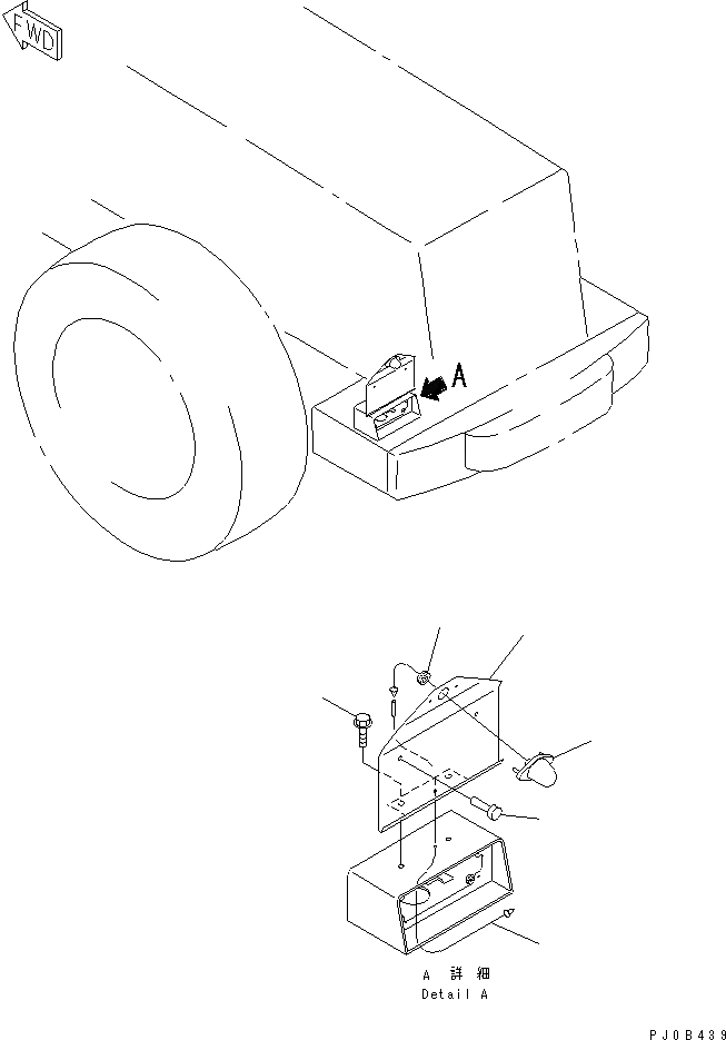 Схема запчастей Komatsu WA380-3 - КОРПУС АККУМУЛЯТОРА (LICENSE ПЛАСТИНА ЭЛЕМЕНТЫ КРЕПЛЕНИЯ) (С LICENSE ПЛАСТИНА) ЭЛЕКТРИКА