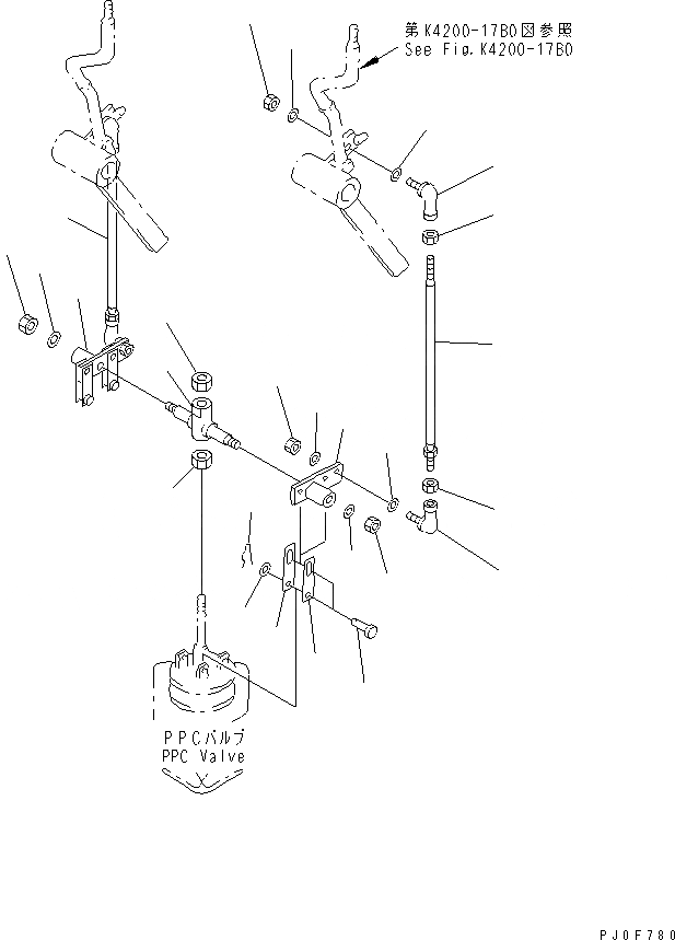 Схема запчастей Komatsu WA380-3 - ПОЛ (МЕХ-М УПРАВЛ-Я РАБОЧ. ОБОРУД-EM) (С 3-Х СЕКЦ. КОНТР. КЛАПАНОМ) (/)(№-) КАБИНА ОПЕРАТОРА И СИСТЕМА УПРАВЛЕНИЯ