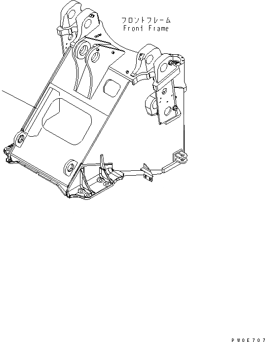 Схема запчастей Komatsu WA380-5 - БЛОКИР. ШАНГА И КРЫШКА(ПЕРЕДН. РАМА ЩИТКИ) (NOISE SUPP RESION СПЕЦ-Я.) (ДЛЯ СТРАН ЕС DYNAMIC NOISE) ОСНОВНАЯ РАМА И ЕЕ ЧАСТИ