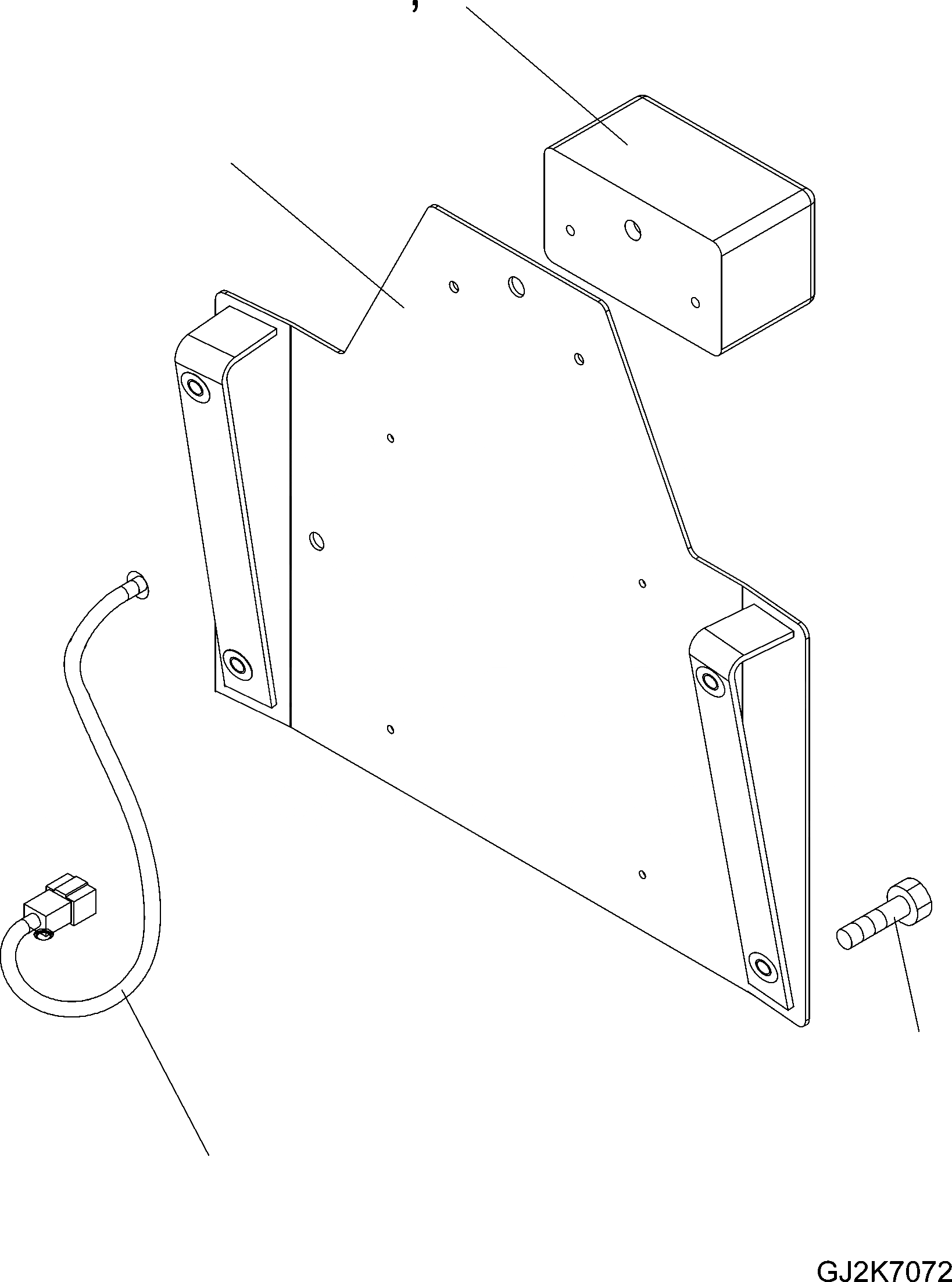Схема запчастей Komatsu WA380-5 - NUMBER ПЛАСТИНА (ROAD TRAFFIC REGULATION ITALY) E ЭЛЕКТРИКА