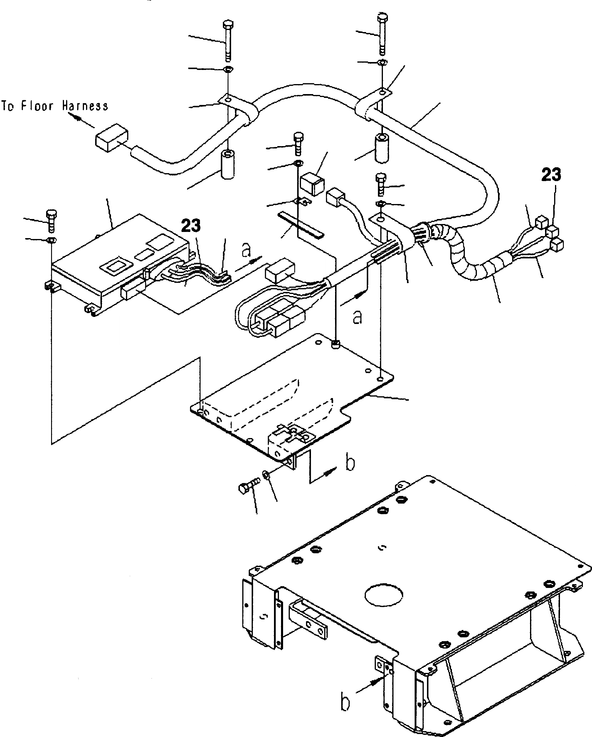 Схема запчастей Komatsu WA380-5 - ОСНОВН. КОНСТРУКЦИЯ (Э/ПРОВОДКА KOMTRAX) K OPERATORґS ОБСТАНОВКА И СИСТЕМА УПРАВЛЕНИЯ